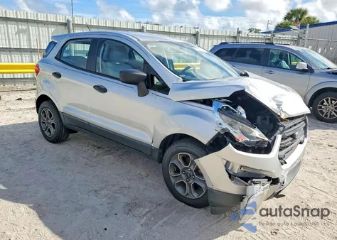 2018 Ford Ecosport S from USA, damaged, VIN MAJ3P1RE9JC175107